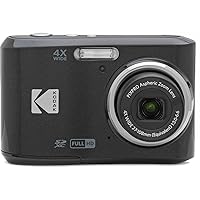 KODAK PIXPRO Friendly Zoom FZ45-BK 16MP Digital Camera with 4X Optical Zoom 27mm Wide Angle and 2.7