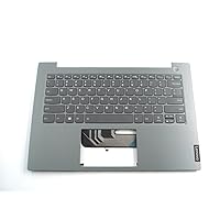 Parts for Lenovo ThinkBook 14 IML IIL Palmrest Keyboard Bezel US Backlit for Fingerprint Version 5CB0W44347