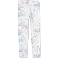 Tommy Hilfiger Girl's Adaptive Tie Dye Legging With Pull on Loops