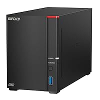 BUFFALO LinkStation SoHo 720 8TB 2-Bay NAS Network Attached Storage with HDD Hard Drives Included NAS Storage That Works as Small Office and Home Cloud or Network Storage Device for Home Office