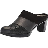 NAOT Footwear Women's Fortuna Clog Heel Black Combo 10 M US