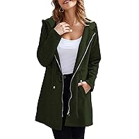 Leaduty Women's Cozy Zip Up Plain Hoodies Long Fuzzy Fleece Jacket Coat Open Front Cardigan