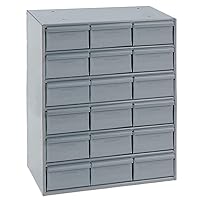 Durham 006-95 Gray Cold Rolled Steel Vertical Storage Cabinet, 17-1/4