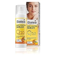 Balea Anti-Wrinkle Serum Q10 with Omega Complex - Alcohol & PEG Free, Vegan, Not Tested on Animal - 30 ml