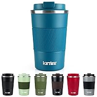 KETIEE Travel Mug 12oz, Insulated Coffee Mug with Leakproof Lid, Travel Coffee Mug Vacuum Stainless Steel Double Walled Reusable Coffee Cup for Hot and Iced Coffee Tea Water