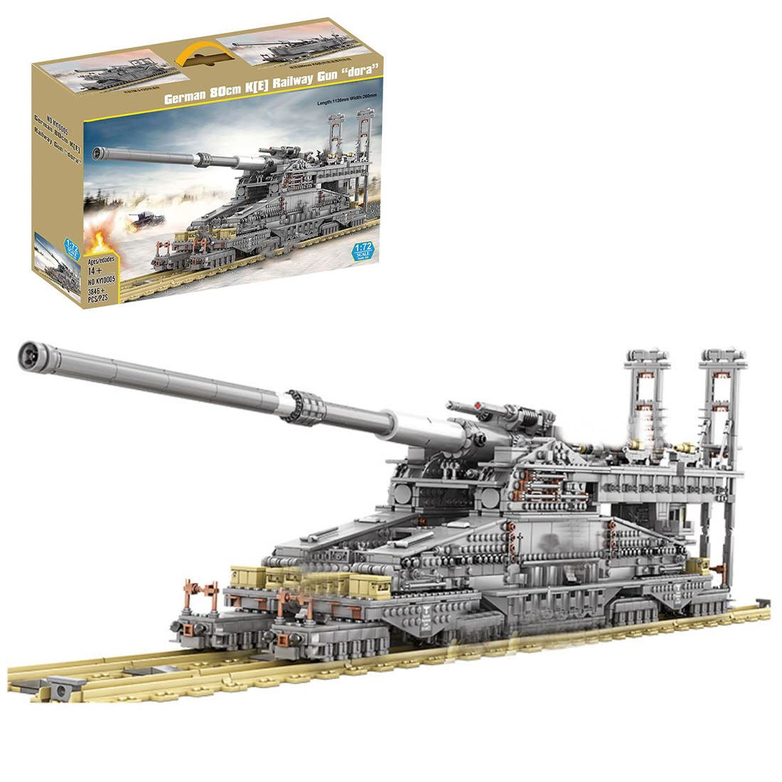 Kit Lego Mecano Tanque Sherman Militar Construir Metal 387pc