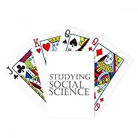 Short Phrase Studying Social Science Poker Playing Magic Card Fun Board Game
