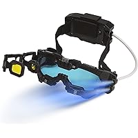 Spyx night mission goggles, flip-out scope with 2x magnification lens for age 8