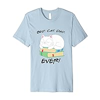 Mens Best. Cat. Dad. Ever. Anime Kawaii Neko Premium T-Shirt