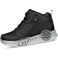 Skechers SLights Remix Sneaker 400620L Boys ToddlerYouth Sneaker 4 M US Big Kid Black