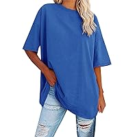 Women's T Shirts Plus Size T Shirts Oversized Tees Summer Short Sleeve Loose Tunic Tops