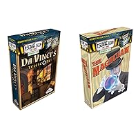 Identity Games [www.identity games.com] Escape Room The Game Expansion Pack Bundle - Da Vinci's Telescope & The Magician