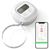 arboleaf Digital Tape Measure for Body, 60in Body Measuring Tape, Bluetooth Measuring Tape for Body Measurements, Body Fat Measurement Device for Weight Loss, Locking, Retractable