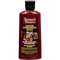 Leather Conditioning Cream - 7.5 Fl Oz - Easy-to-Use Formula Safely Cleans Leather and Restores Supple and Rich Luster - Made Without Harsh Chemicals or Ingredients