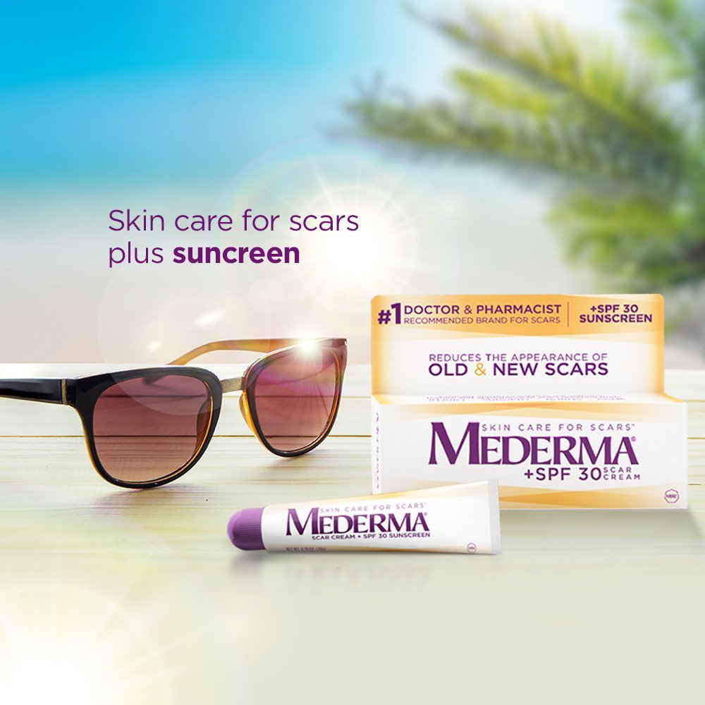 Mederma Scar Cream Plus SPF 30 (20 g), 0.7 Ounce