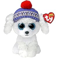 TY Beanie Boo SLEIGHBELL - Christmas Dog with Hat - 6