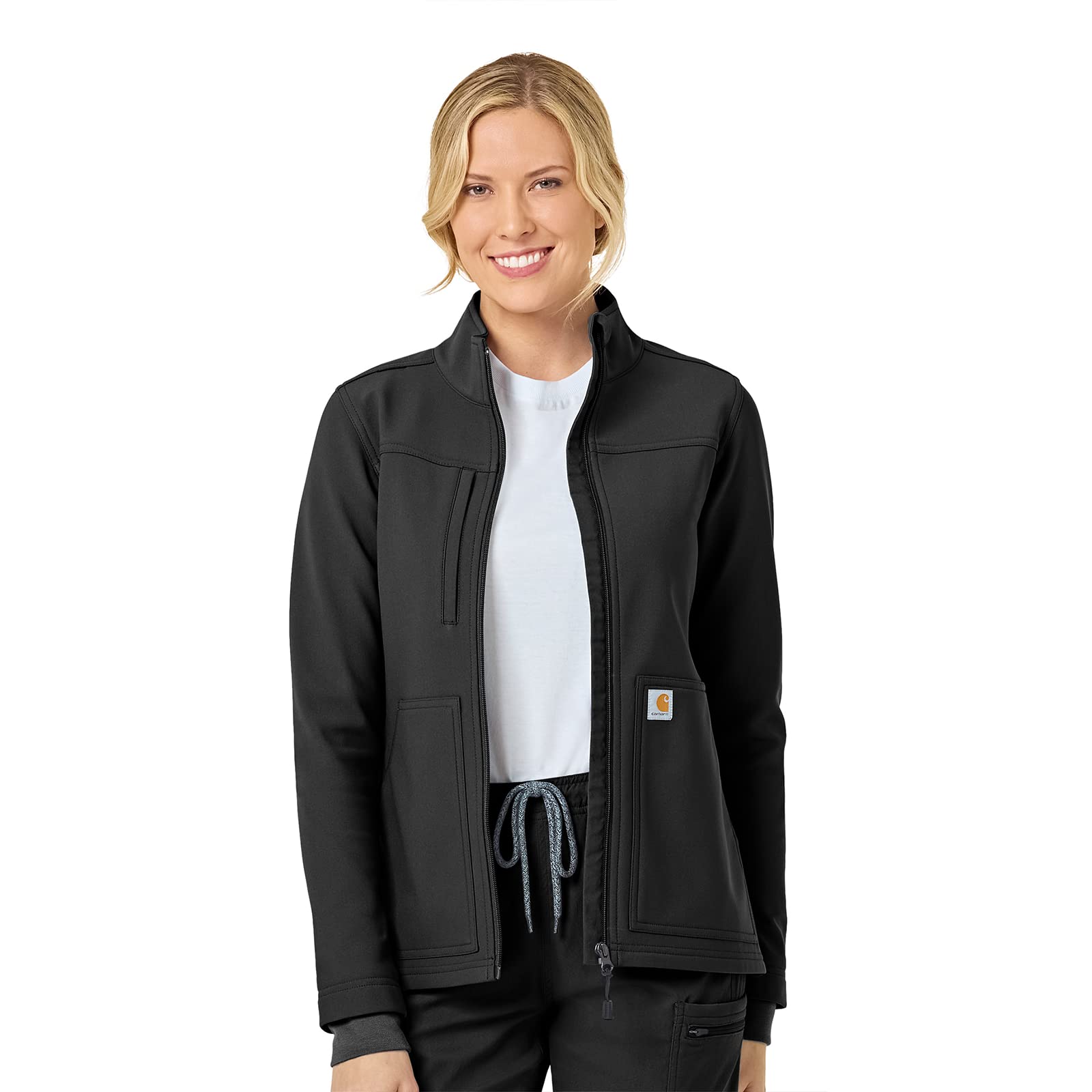 Carhartt Women's Rugged Flex Modern Fit Fluid Resistant Bonded Fleece Jacket