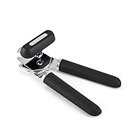 Farberware Pro Soft Knob and Handle Can Opener and Bottle Opener, Black