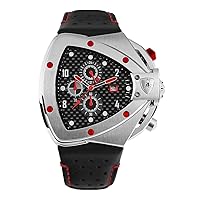 Tonino Lamborghini Spyder Horizontal Mens Analog Quartz Watch with Leather Bracelet T20SH-A