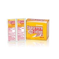 Sunscreen Lotion 53700 3.5 Gram Packets SPF 30 - (Box of 25)