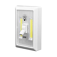 Go Green Power GG-113-SWLT Go Green Power Cordless COB LED Switch Night Light with Batteries Included