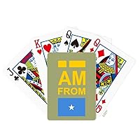 I Am from Somalia Poker Playing Card Tabletop Board Game