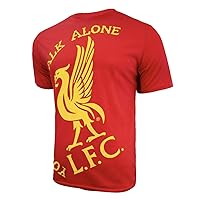 Icon Sports Mens UEFA Champions League Soccer Never Walk Alone Short Sleeve T-Shirt