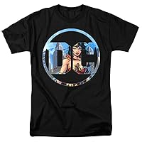 Popfunk Classic Wonder Woman Logo T Shirt & Stickers