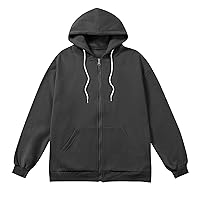 Mens Women Unisex Soild Basic Hooded Sweatshirt Couple Fleece Jacket Outwear With Pocket Zipper Hoodies Sweatshirt