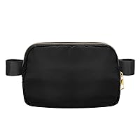 Belt Bag for Women Men Crossbody Fanny Pack Bum Hip Waist Bags Adjustable Standard Strap Gray