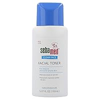 Sebamed Clear Face Deep Cleansing Facial Toner pH 5.5 for Acne Prone Skin Deep Cleans Pores and Moisturizes Removes Excess Oil and Dirt 5.07 Fluid Ounces (150 Milliliters)