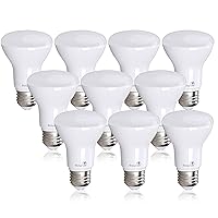 Bioluz LED 10 Pack BR20 LED Bulb 6W=50W 3000K Soft White 90 CRI Dimmable UL-Listed CEC Title 20 Compliant 540 Lumen Outdoor/Indoor Flood Light (Pack of 10)