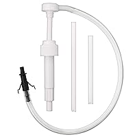 Fluid Pump for Standard Quart Bottles - 8cc per Pump Stroke and 3rd Hand Adapter, Transfer Gear Oil, Transmission and Differential Fluid (28mm)