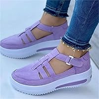 Swezida Shoes, Swezida Women Casual Walking Shoes, Women Casual Walking Shoes Orthopedic Arch Diabetes Support 2023 (Purple,41)