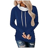 Halloween Fall Fashion For Women, Plus Size Oversized Sweaters For Women Sweater Tops For Women Women's Casual Fashion Halloween Printing Long Sleeve Pullover Hoodies 5-Dark Blue,3X-Large