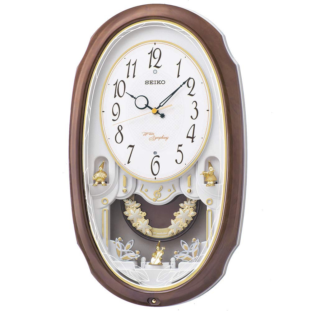 Mua Seiko clock wall clock Atomic Analog 16 Songs Melody Decorative  Pendulum Brown Marble Pattern am260 a Seiko trên Amazon Nhật chính hãng  2023 | Giaonhan247