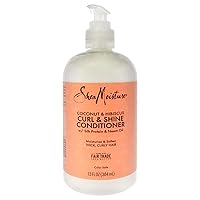Curl & Shine Conditioner Coconut & Hibiscus, for Thick, Curly Hair to Moisturize & Soften, 13 oz