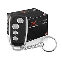 XO Vision DX382 Universal Car Alarm System with Two 4-Button Remotes