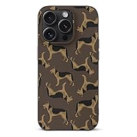 German Shepherd Alsatian Dog Protective Phone Case Ultra Slim Case Shockproof Phone Cover Shell Compatible for iPhone 15 iPhone 15 Plus iPhone 15 Pro iPhone 15 Pro Max