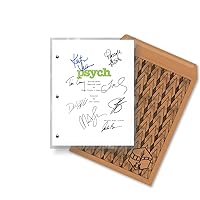 Psych TV Show Autographed Script Screenplay Signed Reprint Art Poster Collectible Print - 8.5x11 - James Roday, Dule Hill, Timothy Omundson, Corbin Bernsen