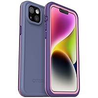 OtterBox FRE Series Waterproof Case with MagSafe (Designed by LifeProof) for iPhone - Non-Retail Packaging (Valor Purple, iPhone 14 Pro)