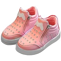 Girls Size Shoes Spring and Autumn Korean Version of Big Children's Sports Lighting Winter Shoes for Girls Size 9