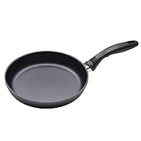 Swiss Diamond 9.5 Inch Frying Pan - Aluminum Nonstick Skillet - Dishwasher Safe and Oven Safe Fry Pan, Grey