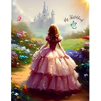 My Sketchbook - Princess: 100 pages, 8.5