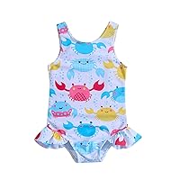 Cute Bathing Suit Toddler Girl Girl One Piece Cut Out Swimsuit Girls Rash Guard Swimwear Clothes