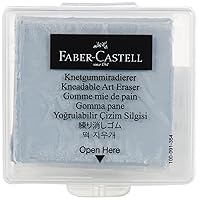 Staedtler Kneadable Eraser, Artist Quality Putty Rubber, Moldable Kneaded for Graphite and Charcoal, 5427, White