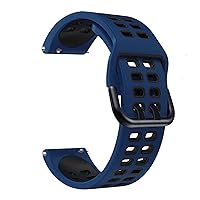 Watch Band Strap for Polar Ignite/Ignite2/Unite Smart Watch Silicone Replacement 20mm Bracelet (Color : Blue, Size : for Polar Ignite)