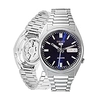 SEIKO Automatic Watch for Men 5-7S Collection - with Day/Date Calendar, Luminous Hands, Stainless Steel Case & Bracelet