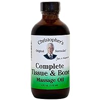 Complete Tissue and Bone Massage Oil, 4 Ounce