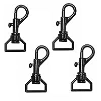 MidWest Homes for Pets Replacement Exercise Pen Swivel Snaps, Black, Pack of 4, SNAPB-4